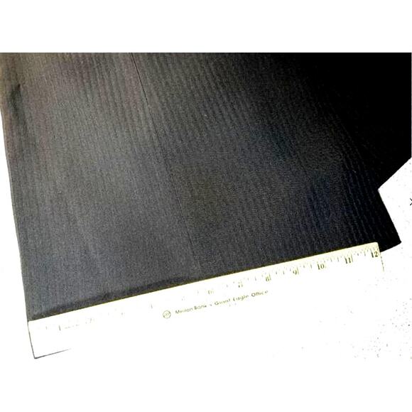 Kasper Pants Womens 16 Wide Subtle Stripe High Rise Trouser Flatter Minimalist - Picture 9 of 9